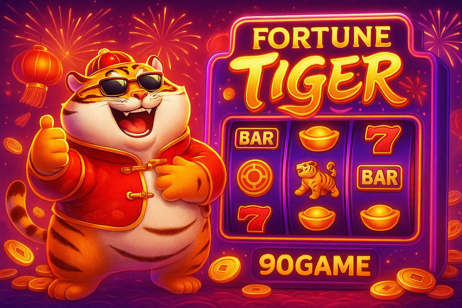 Fortune Tiger é um jogo imperdível no 90GAME Casino