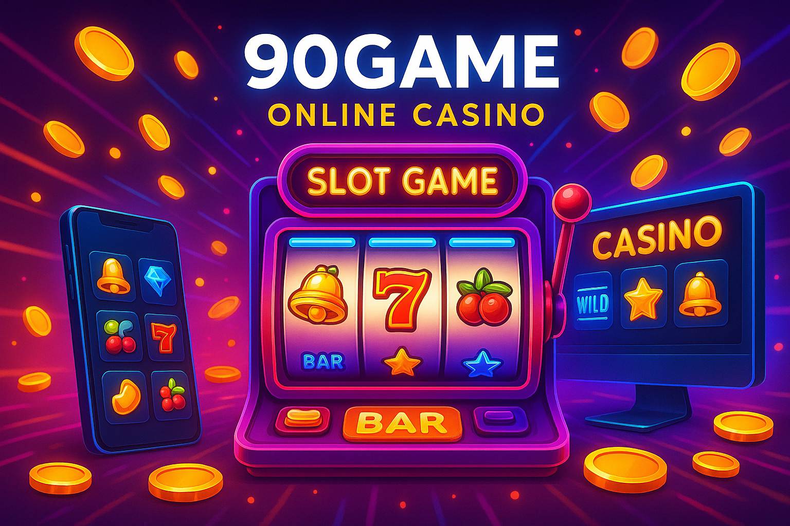 Jogos de Slot no Casino Online 90GAME 