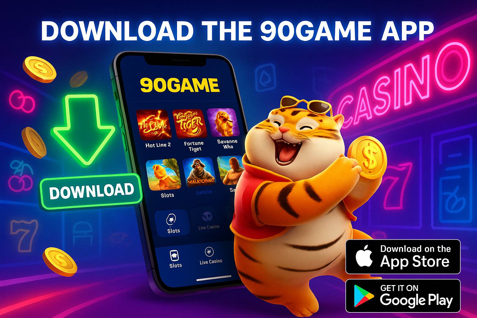 Login no Cassino 90GAME 